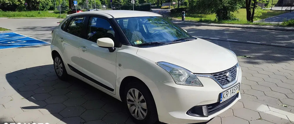 suzuki baleno Suzuki Baleno cena 32500 przebieg: 62650, rok produkcji 2017 z Kraków